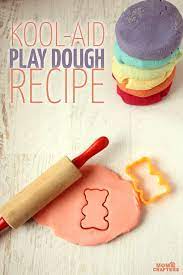 Make Play Dough In Any Color Recipe Playdough Recipe Playdough Kool Aid Play Dough Recipe