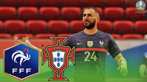 Keep track of all the uefa euro 2020 fixtures and results between 11 june and 11 july 2021. Fifa 21 Uefa Euro 2021 France Vs Portugal Gameplay Full Match Youtube