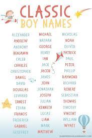 50 Classic Baby Boy Names That Are Still Cool Today Classic Baby Boy Names Classic Boy Names Boy Names