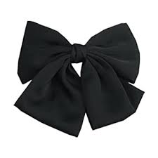 Quickshop curried myrrh seersucker bow barrette $150.00. Amazon Com Black Color Satin Large Bow Hair Clips Clips Women Barrettes Beauty