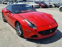 Salvage porsche cars for sale & auction at autobidmaster. Red 2017 Ferrari California Convertible With Salvage Title For Sale And Has 2 687 Miles In California Call 201 3 Automotive Repair Shop Automotive Repair Car