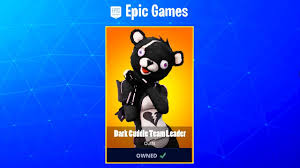 A lot of the cosmetics from fortnitemares has already been released, but there's still some stuff to look forward to. Dark Cuddle Team Leader Skin Release Date Fortnite Halloween 2018 New Skins Leaked October 11th Youtube