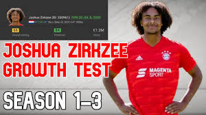 The best young forwards are very expensive at the. Joshua Zirkzee Growth Test Season 1 3 Fifa 20 Career Mode Youtube