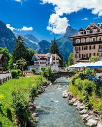 sharing a picturesque shot of switzerland click the link in our bio for a guide on what to do in kandersteg beautiful places places to travel places to go