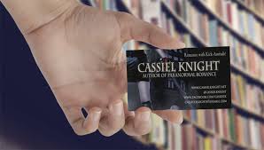 Digital business cards holder 4. Free Author Business Card Templates Adazing