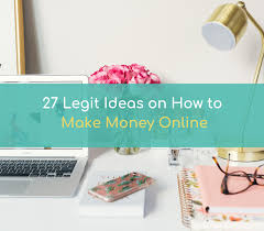 There are plenty of ways to make money legally. 27 Legit Ideas On How To Make Money Online 2021