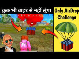 Only Airdrop Challenge In Pubg Mobile Lite No Other Weapons And No Loot And Funny Gameplay Youtube