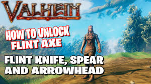 In this minecraft rlcraft tutorial i show the steps to make a flint axe to farm wood and wood planks.please be sure to subscribe to see more of my videos and. Flint Axe Flint Spear And Flint Arrow Guide Valheim Tutorial 3 Youtube