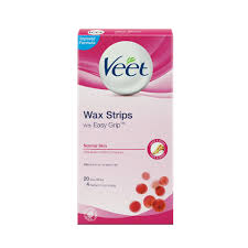Veet Easygrip Ready To Use Wax Strips For Normal Skin