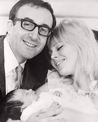 Peter Sellers and Britt Ekland family photo 1965