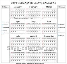 Germany 2019 National Holidays Holiday List Australia Holidays February Holidays