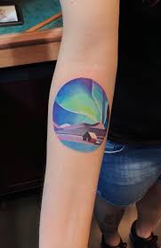 Northern Lights Tattoo Get An Inkget An Ink Northern Lights Tattoo Light Tattoo Tattoos
