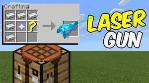 The laser guns addon web page has moved on my website, check it out: How To Make A Laser Gun In Minecraft Youtube