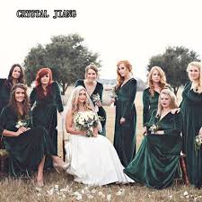 Pin By Margaret Rozzi On Gorgeous Velvet Winter Bridesmaid Dresses Velvet Bridesmaid Dresses Winter Bridesmaids