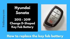 This automotive maintenance tutorial was specifically written to assist owners of the first generation. Hyundai Sonata Key Fob Battery Replacement 2015 2020 Youtube