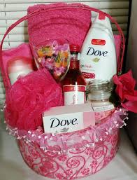 Birthday Gift Baskets For Her Delivery Dove Bath Basket Pomegranate And Lemon Verbena Unique Gift Baskets Gift Baskets For Women Best Gift Baskets
