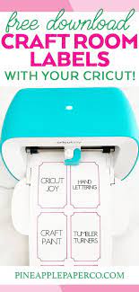 For example, it is possible to import a photo and save it as svg. Make Craft Room Labels With Cricut Joy Pineapple Paper Co