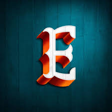 Typefight E Brandonland Jpg By Brandon Land Fancy Fonts Hand Painted Signs Logo Design Creative