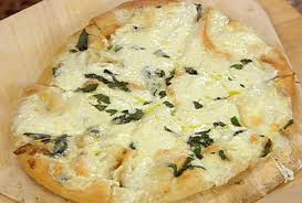 Traditional White Pizza Recipe Emeril Lagasse Food Network White Pizza Recipes White Pizza Food Network Recipes