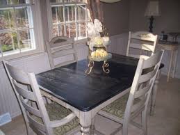 Black And White Upcycled Dining Table Upcycled Furniture Furniture Classic Furniture