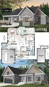 Discover The Plan 3246 V2 Jennifer Which Will Please You For Its 2 Bedrooms And For Its Country Styles Basement House Plans Drummond House Plans Ranch House Plans