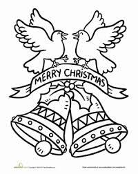 Get Your Child Excited For The Christmas Season With This Jingle Bells Coloring Page Featuring Christmas Bells Drawing Christmas Coloring Pages Coloring Pages