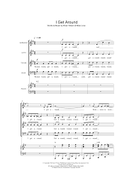 The video here is the beach boys performing the song on 'ready steady go'. I Get Around Arr Thomas Lydon Noten The Beach Boys Chor Satb