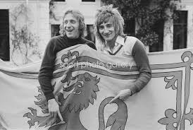 This page details scotland national football team records and statistics; Denis Law Rod Stewart Scotland 1974 Images Football Posters