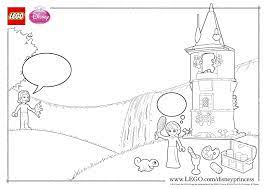 Tangled flynn ryder colouring pages coloring home. Lego Disney Princess Coloring Page Rapunzel The Family Brick