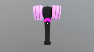 Blackpink official light stick ver.2. Blackpink Lightstick Model V 1 Hammer Heart Download Free 3d Model By Olaafuh Starbunny E879f5b
