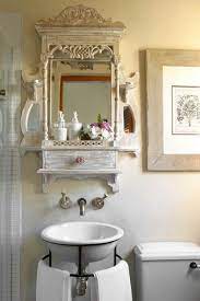 Traditional Powder Room Design Pictures Remodel Decor And Ideas Page 10 Shabby Chic Bathroom Vintage Bathrooms Trendy Bathroom