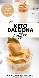 Keto Dalgona Coffee Sugar Free Whipped Coffee In 2020 Keto Coffee Recipe Coffee Recipes Low Carb Sweeteners