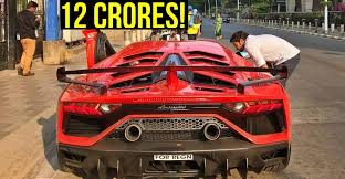 Driving a sports car doesn't have to be reserved for people with a lot of money to spend. India S Most Expensive Supercar Lamborghini Aventador Svj On Video