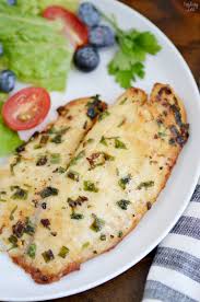 air fryer tilapia with herbs and garlic