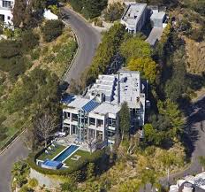 the fortress fantasy villa overlooking the hollywood hills celebrity houses celebrity mansions pool house
