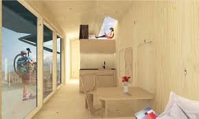 Solar Powered Cabin Spacey Homes Tap Berlin S Unused Rooftops Urban Apartment Home House Designs Exterior