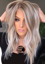 Searches for icy blonde hair have gone up 216%, and we looking to join the club? 34 Latest Hair Color Ideas For 2020 Get Your Hairstyle Inspiration For Next Season Latest Hair Colors