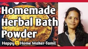 Apply all over the body and leave for 5 minutes. Herbal Bath Powder Homemade Nalungu Maavu Kuliyal Podi Ubtan For Fair