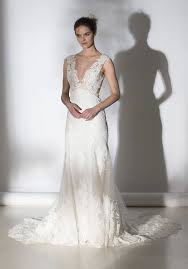Romantic Lace V Neck Sheath Wedding Dress By Rivini Image 1 Sweetheart Bridal Gown Bridal Dresses Fancy Wedding Dresses