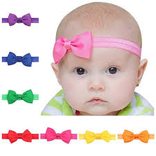 They match so many outfits and band has good stretch. Skudgear New Born Baby Headbands Hair Bands Bows Multicolour 8 Pieces Pack Amazon In Jewellery