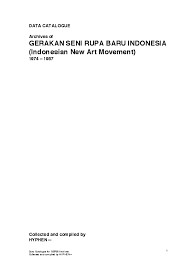 Manga peintre de la nuit bahasa indonesia selalu update di mangakuri. Pdf Data Catalogue For Gsrbi Indonesia New Art Movement Research Grace Samboh Hyphen Hyphenation And Ratna Mufida Academia Edu
