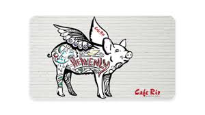 Your customers will have the option to enter the gift card number during. Cafe Rio Mexican Grill Gift Cards