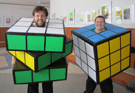 Amandango How To Make A Basic Rubik S Cube Costume