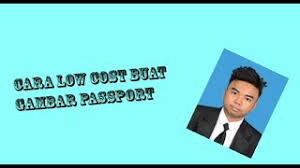 Buat sendiri, gambar pun lebih menepati. Bagaimana Buat Gambar Passport Secara Percuma Dan Jimat Youtube