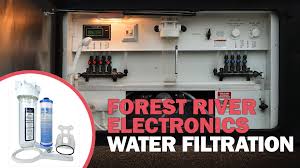 The canister filter helps maintain your aquarium's healthy environment when the water that flows into it through an intake pipe passes through the filtering material inside the canister and is then pumped back to the aquarium through a return pipe. Forest River Electronics And Water Filters For Your Rv