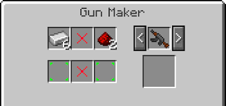 Learn how to craft weapons. Gun Customization Infinity Minecraft Mod