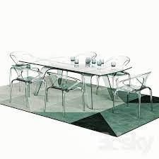 Compass dining table, arper aava wood chair. Roche Bobois Agape Table Table And Chairs Roche
