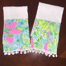 Filter products showing all 19 results. Bath Kitchen Or Bath Hand Towels Lilly Pulitzer Fabric Poshmark