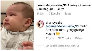 Diketahui, shandy aulia belum lama ini mengunggah video yang menampilkan putri cantiknya claire herbowo ketika sedang tertidur. Bayinya Dibilang Kurus Dan Kurang Gizi Shandy Aulia Balas Komentar Warganet
