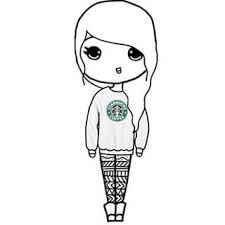 Dibujos Para Colorear Kawaii De Personas